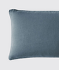 Parisian Blue Linen Pillowcase