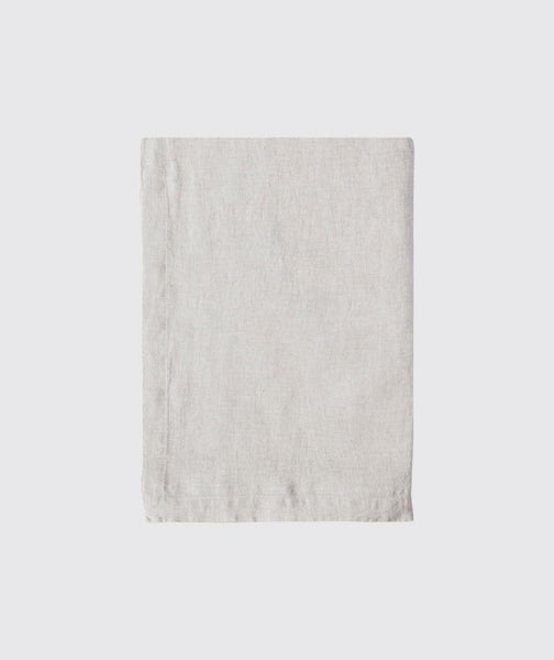  Picardie Ecru Linen Flat Sheet - The Linen Works (217796050954)