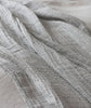 lifestyle| Silver Soft Jacquard Linen Throw - The Linen Works (249592905738)