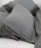 SAMPLE SALE | Charcoal Linen Fitted Sheet<br>King