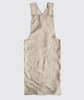product| ecru cross back apron - The Linen Works