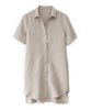 Linen Shirt Dress - The Linen Works (9912308874)