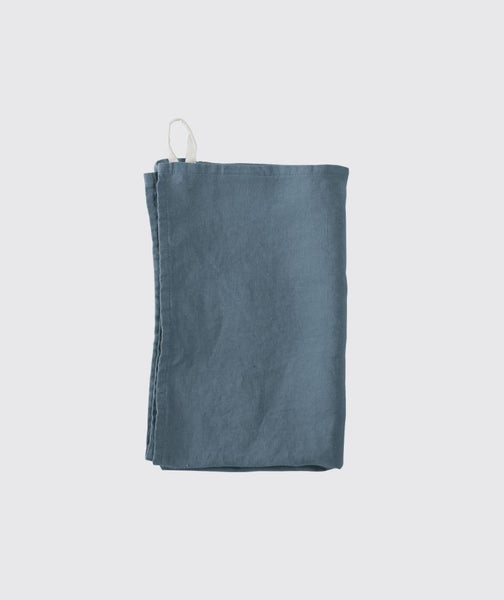  Parisian Blue Linen Tea Towel - The Linen Works (217380290570)