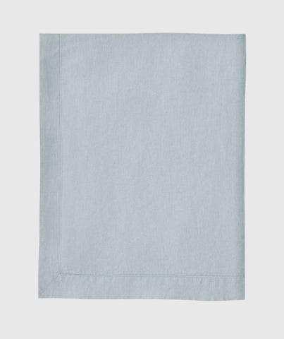  Duck Egg Linen Tablecloth Mitered Hem Collection - The Linen Works (260801101834)