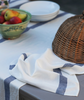 lifestyle| Navy Stripe Linen Napkin Arles Collection - The Linen Works (12193922570)