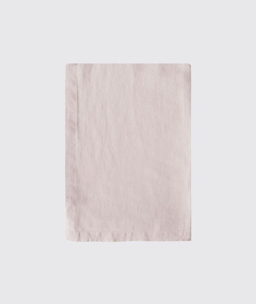  Mireille Rose Linen Flat Sheet - The Linen Works (248724357130)