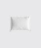 lifestyle| linen white breakfast pillow cushion