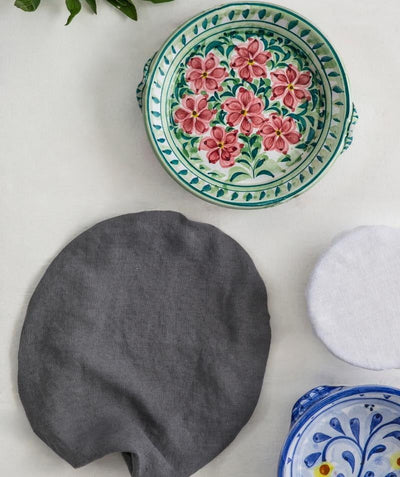 Linen Bowl Covers Set of 6 The Linen Works