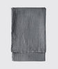 product| Charcoal Linen Waffle Bath Towel - The Linen Works (217861488650)