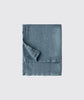 product| Parisian Blue Linen Waffle Hand Towel - The Linen Works (217864863754)