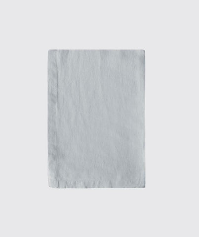  Moustier Duck Egg Linen Flat Sheet - The Linen Works (217755582474)