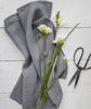 product| Charcoal Linen Tea Towel - The Linen Works (217352634378)