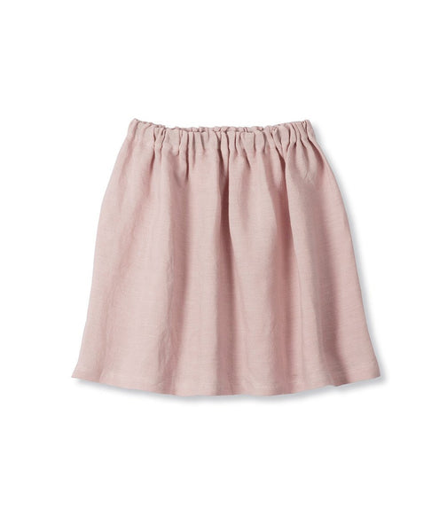  Rose Linen Girl's Skirt - The Linen Works (217265799178)