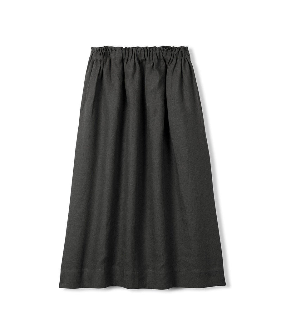 Linen 2024 skirt black