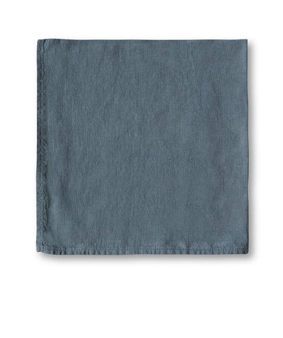  Parisian Blue Linen Napkin - The Linen Works (217382846474)