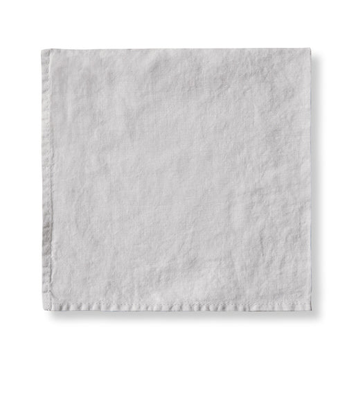  Dove Grey Linen Napkin - The Linen Works (217390481418)