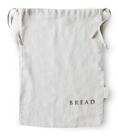  Dove Grey Linen Bread Bag - The Linen Works (217744736266)