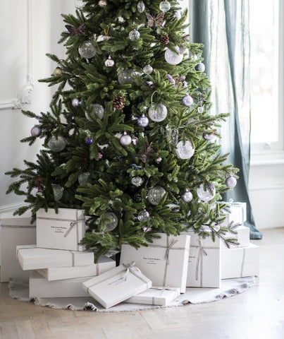  Christmas Tree Linen Skirt - The Linen Works (1565762584653)