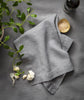 lifestyle| Charcoal Linen Napkin Mitered Hem Collection - The Linen Works (257736966154)